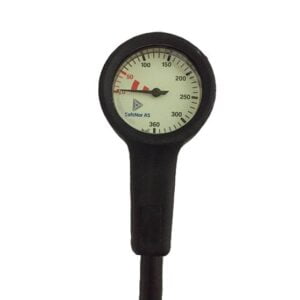 Manometer 52 mm med slang och hölje