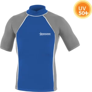 Abysstar Rashguard / solskyddströja kort ärm herr
